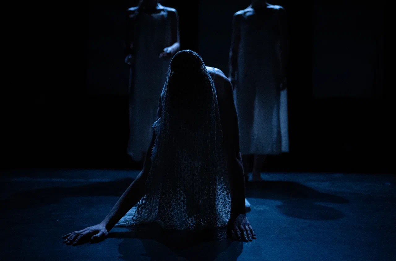 Сцена из перформанса